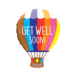 Get well soon Hot air balloon