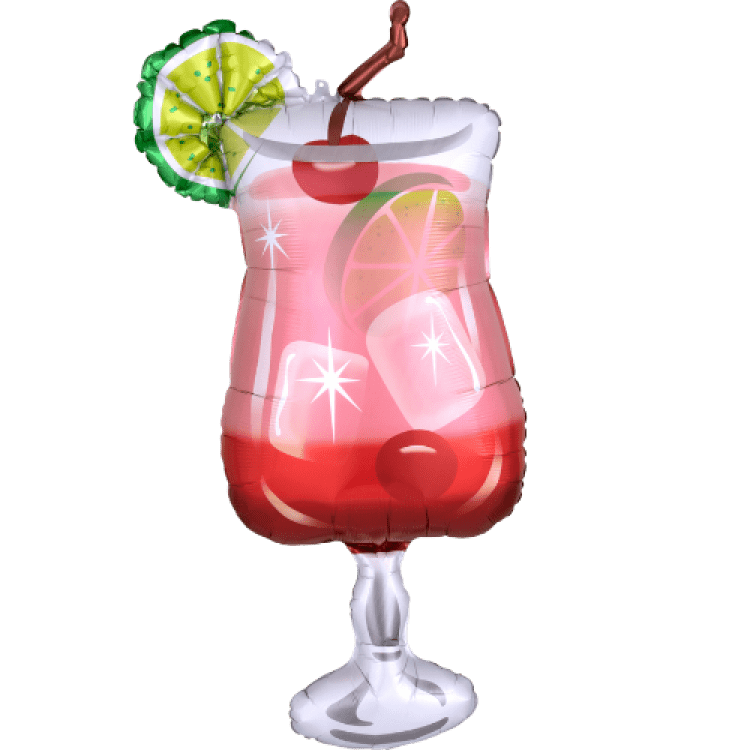 Gin Fizz SuperShape - 37 inch Foil Balloon