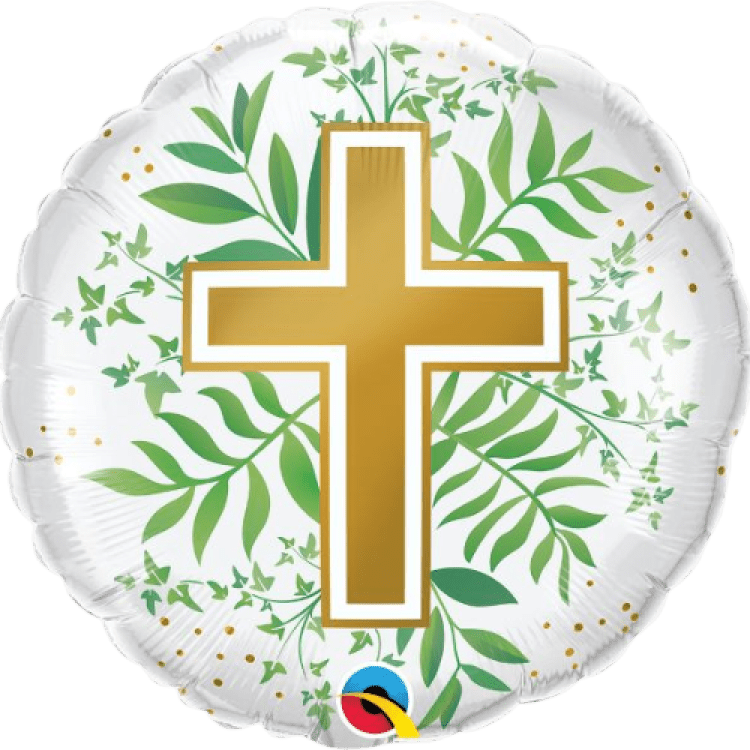 18 inch Golden Cross Greenery