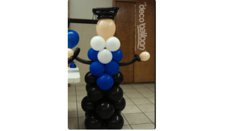 Grad Buddy Balloon Sculpture