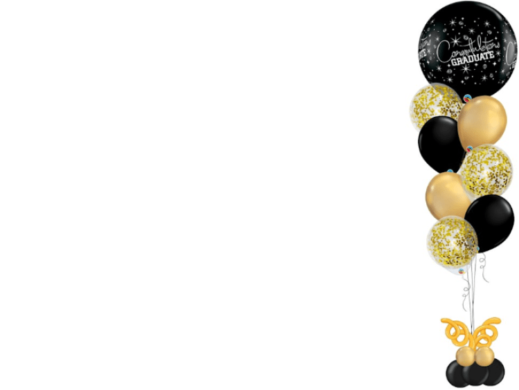 Graduation Celebration Balloon Bouquet