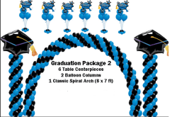 Graduation Celebration Balloon Package