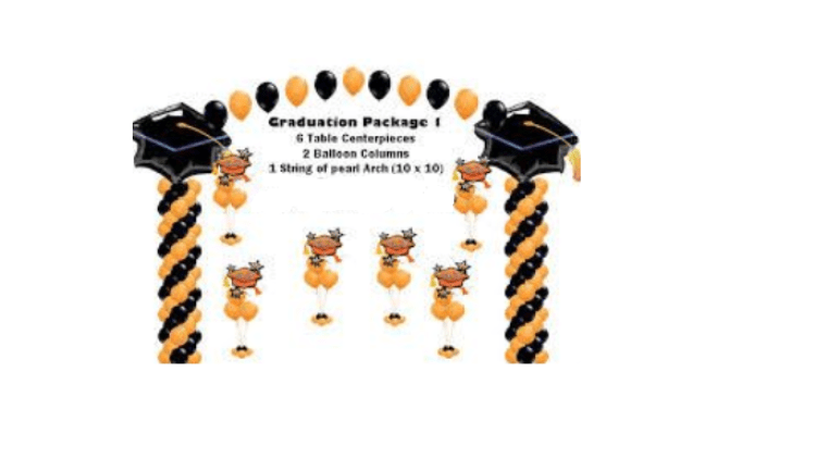 Graduation Balloon Décor Package