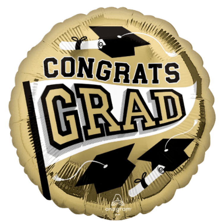 Graduation School Colors Be True to Your School - White Foil Graduation School Colors Be True to Your School - White Foil
