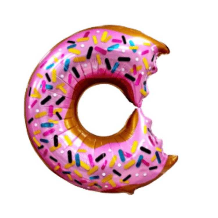 Half bitten Doughnut