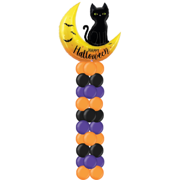Halloween Balloon Column