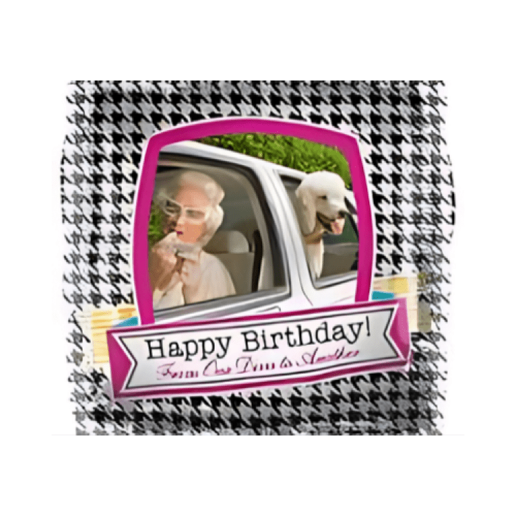 Happy Bday Grandma with Dog