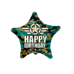 Happy Birthday Star Camo