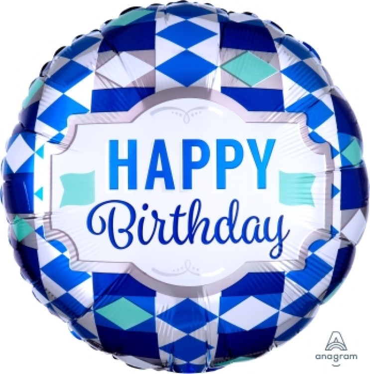 Happy Birthday Tie Pattern