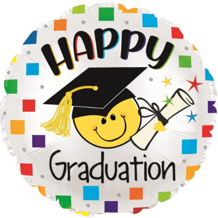 Happy Graduation Foil Balloon