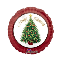 Happy Holidays Maroon