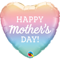 Happy Mother's Day Rainbow Heart