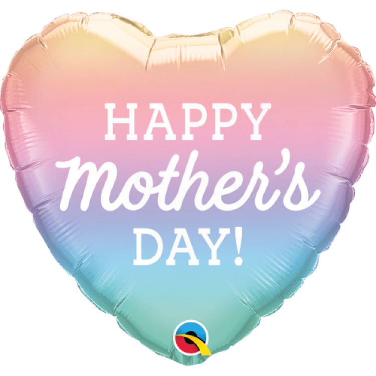 Happy Mother's Day Rainbow Heart