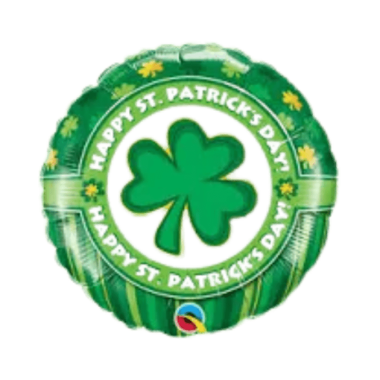 Happy St. patrick's day! Circle balloon