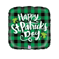 Happy St. patrick's day! Square balloon