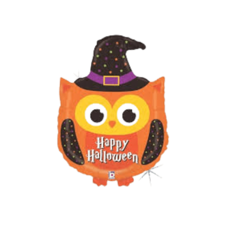 Happy halloween! Orange owl