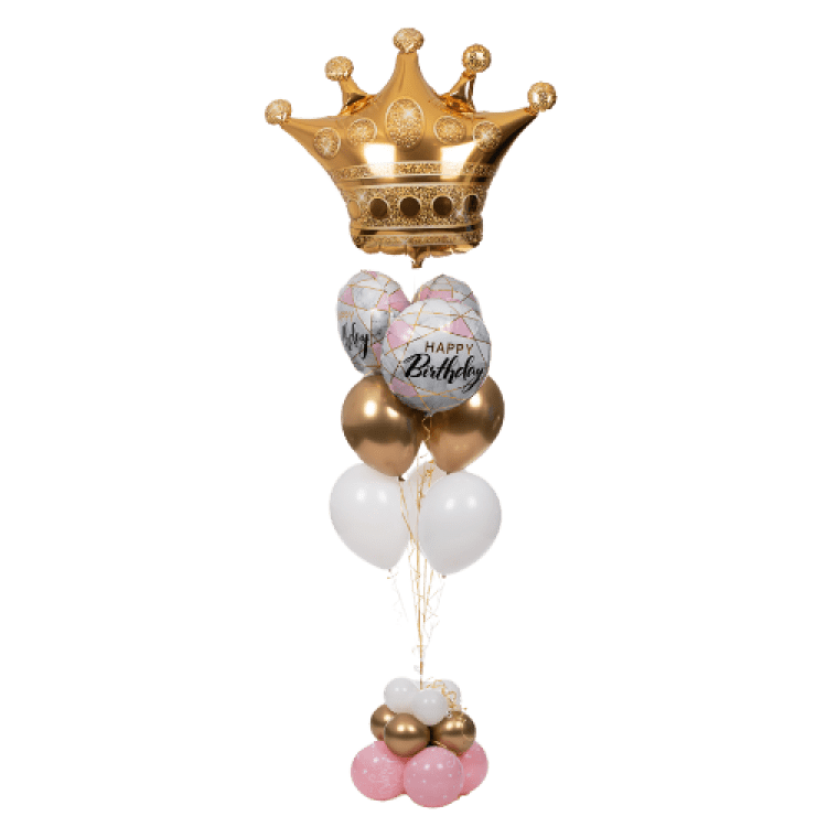 Helium Bouquets Crown