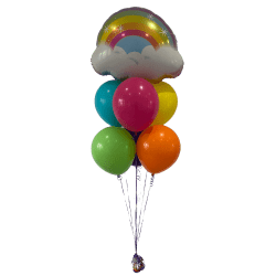 Helium Bouquets Rainbow