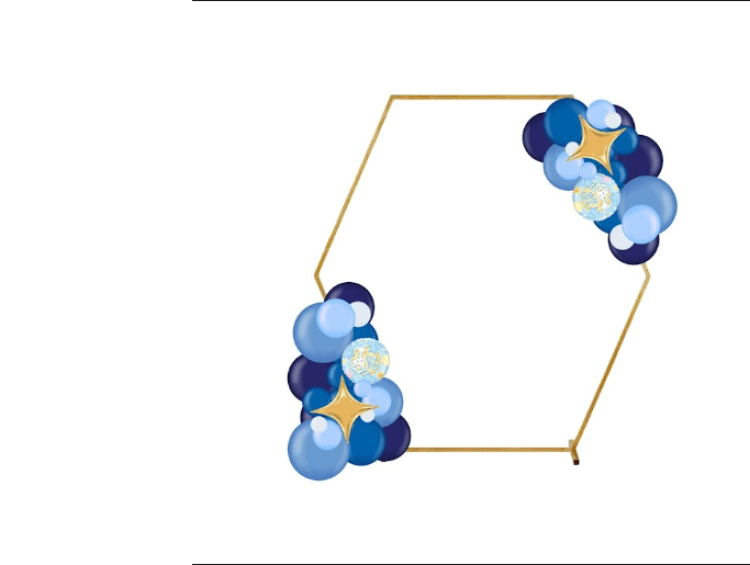 Hexagon with Organic
