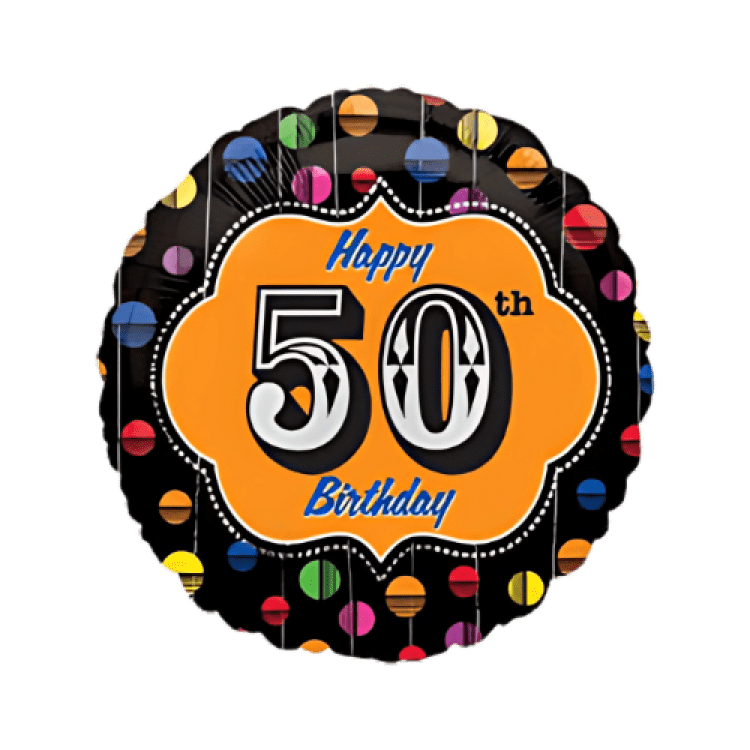 Holographic Happy 50th Bday
