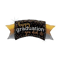 Holographic Metallic Ombre Graduation