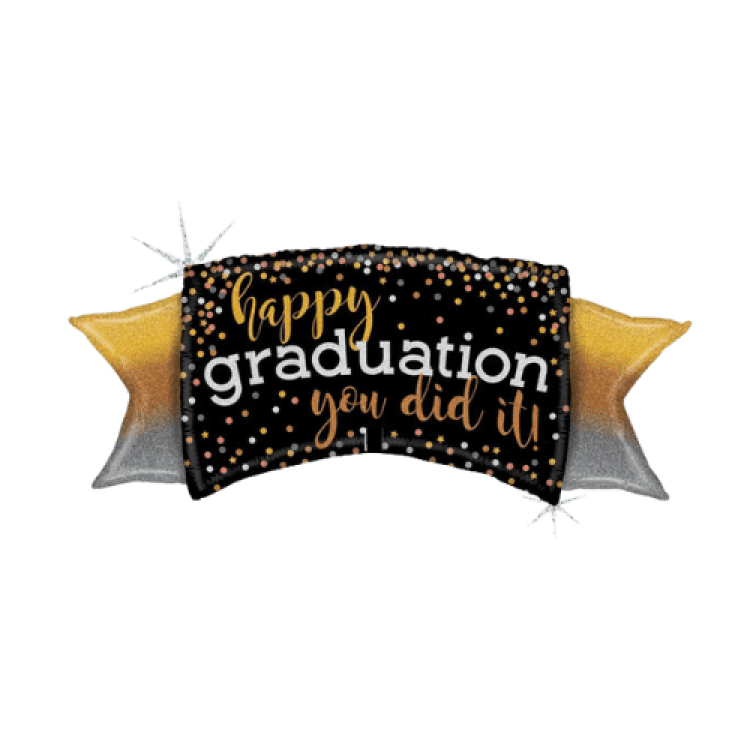 Holographic Metallic Ombre Graduation