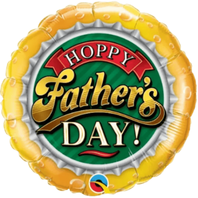 Hoppy Father's Day - 18 inch Foil Balloon