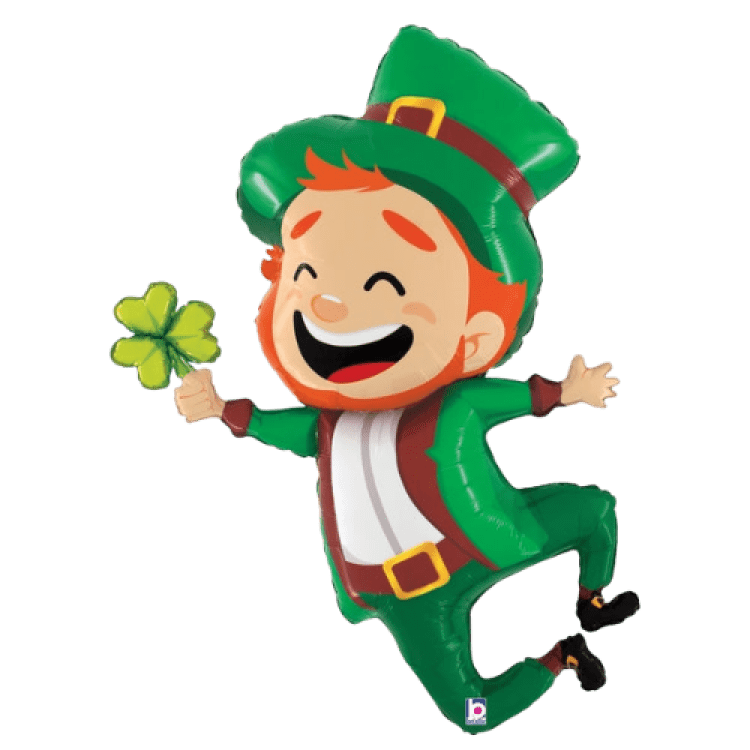 Jumping-Leprechaun-Foil-balloons