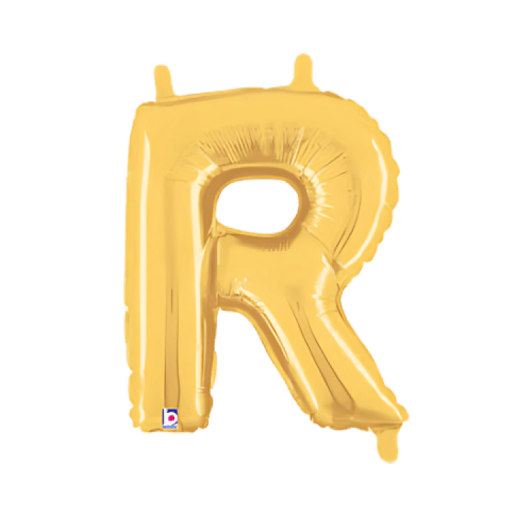 Light Gold Letter R