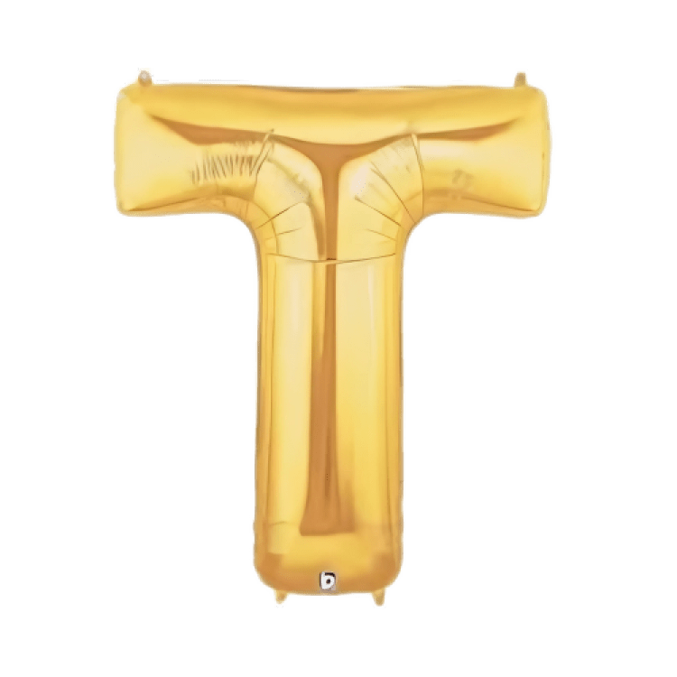 Light Gold Letter T