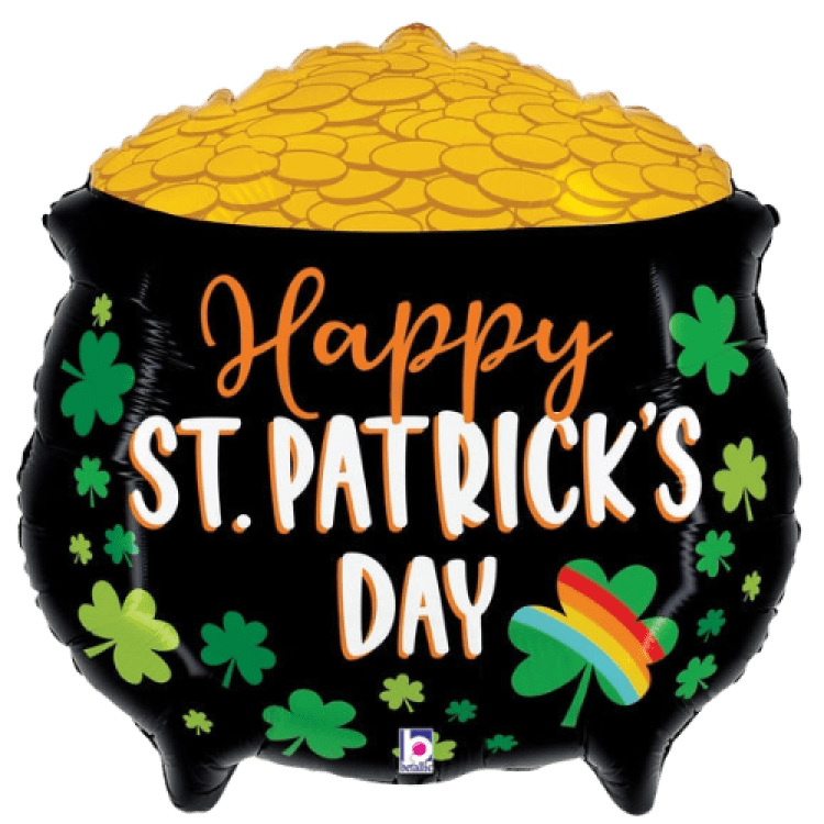 Lucky-Pot-O-Gold-Foil-balloons