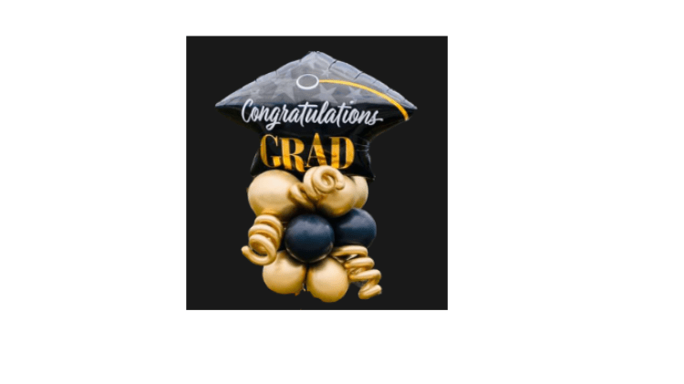 Luxurious Graduation Balloon Display