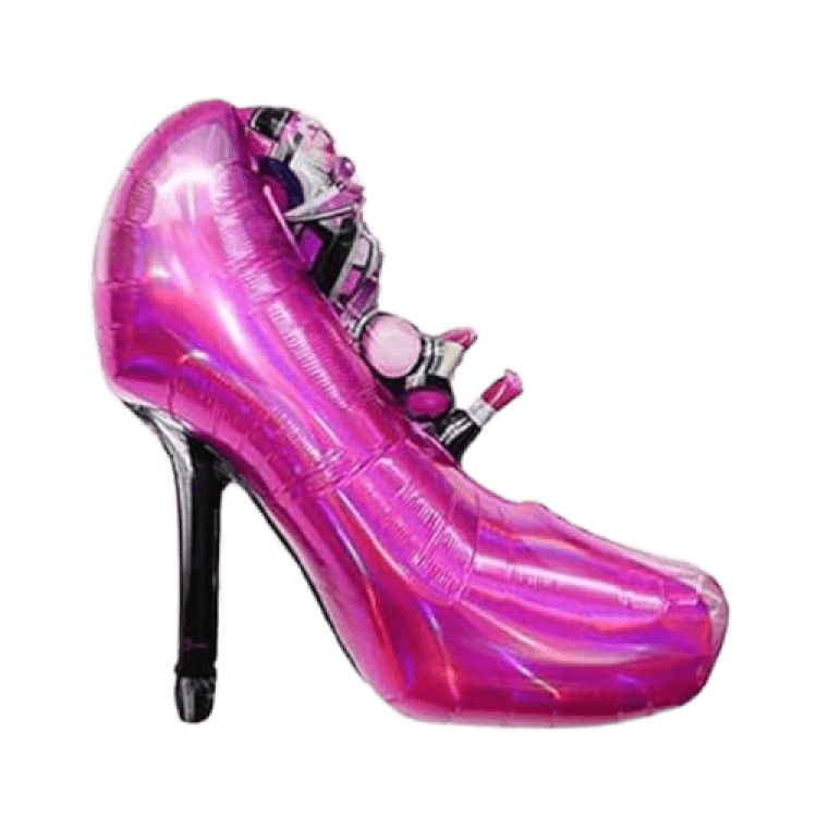 Makeup heels balloon