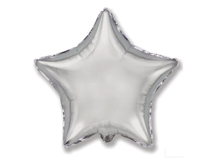 Metallic Silver Star