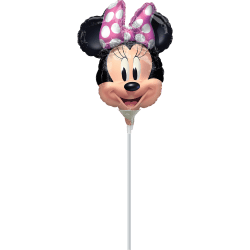 14-inch Minnie Mouse Head Foil Balloon
