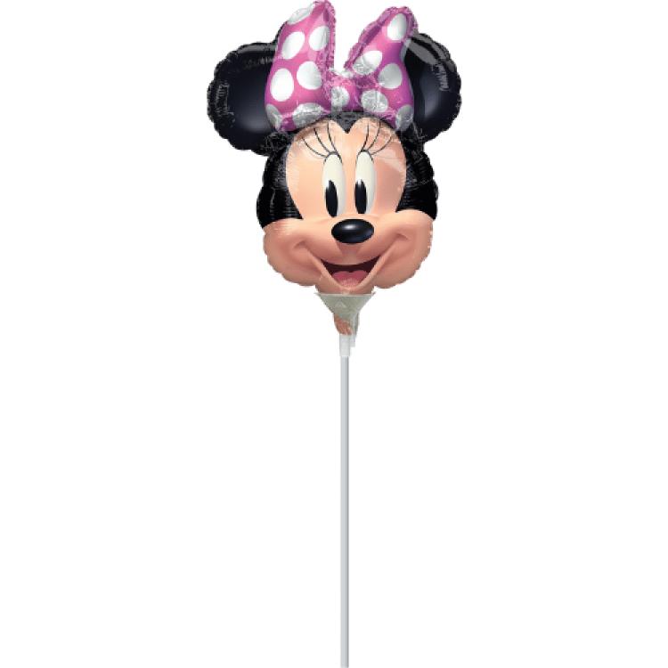 14-inch Minnie Mouse Head Foil Balloon
