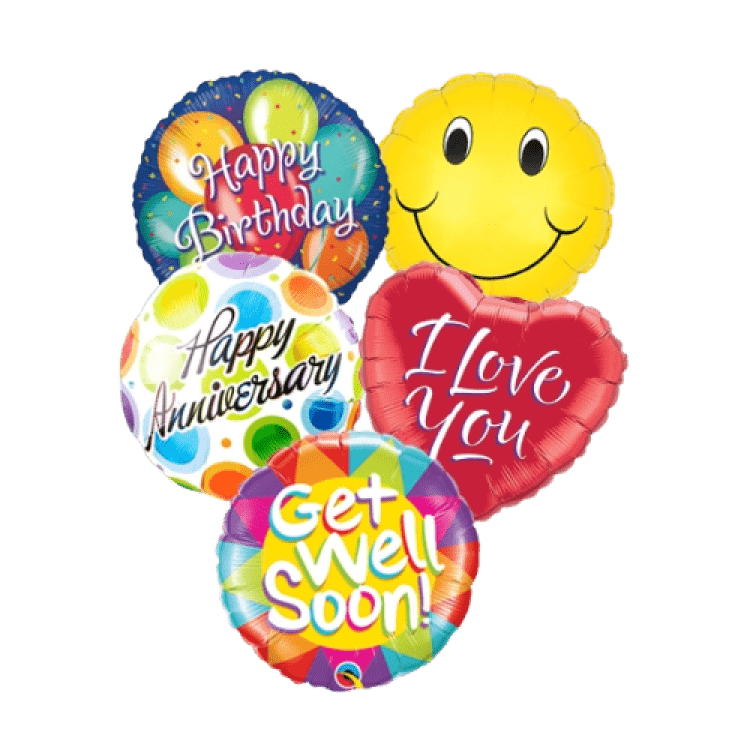 23 Mylar Balloons