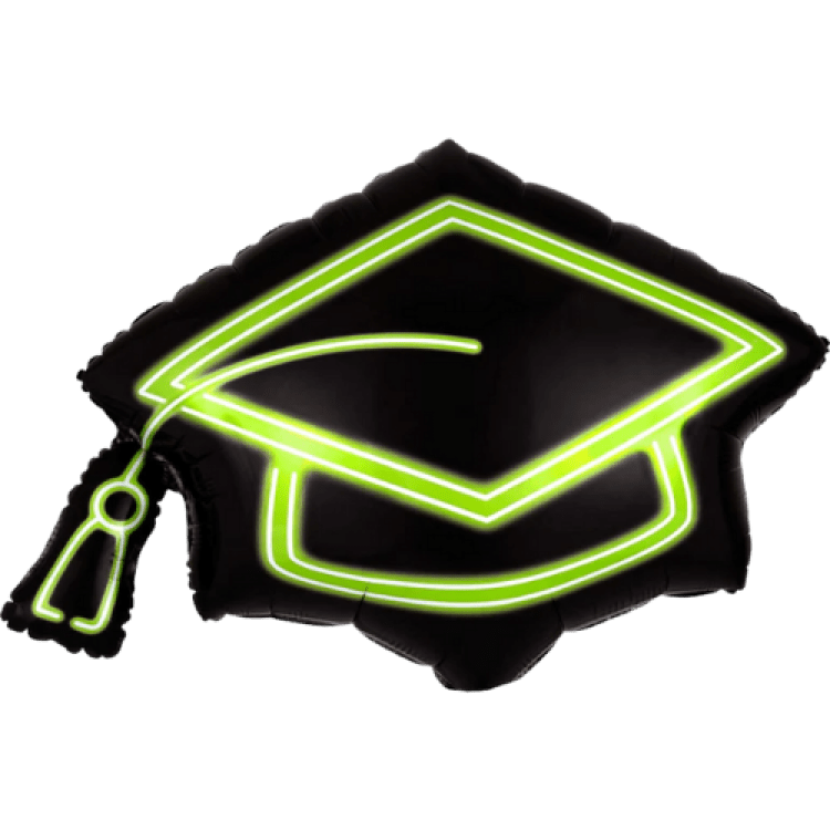 Neon Grad Cap - 31 inch