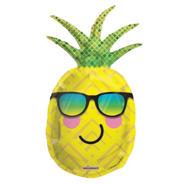 Pineapple with Sunglasses