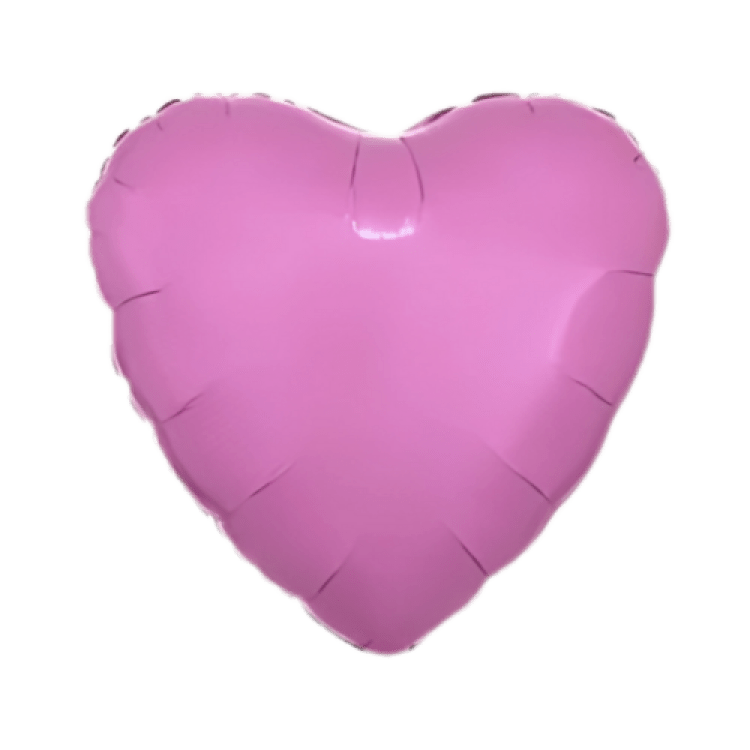 Pink heart balloon