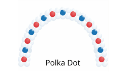 Polka Dot 3 Color Arch