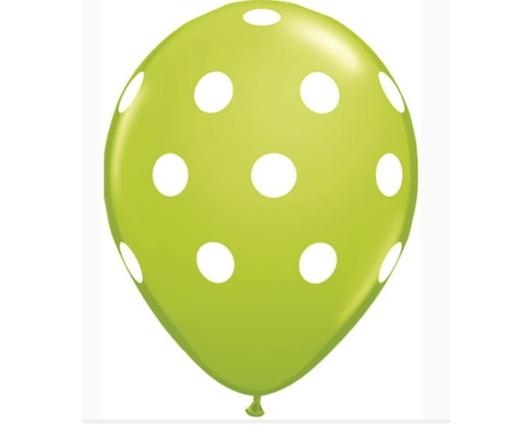 Polka Dots Lime