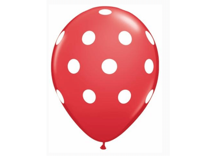 Polka Dots Red