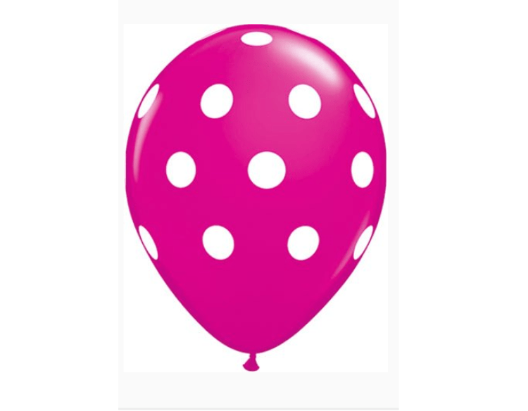 Polka Dots Wild Berry