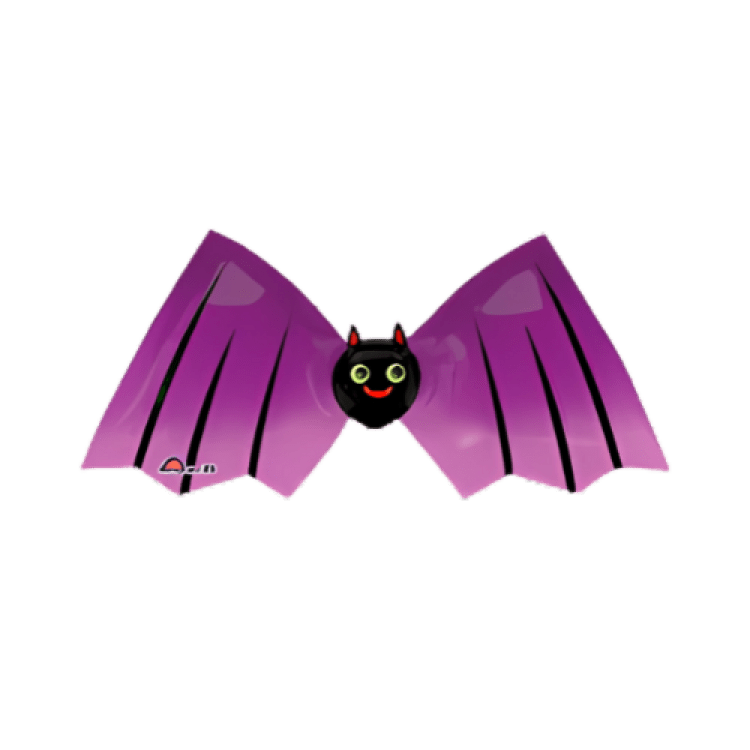 Purple and Black bat