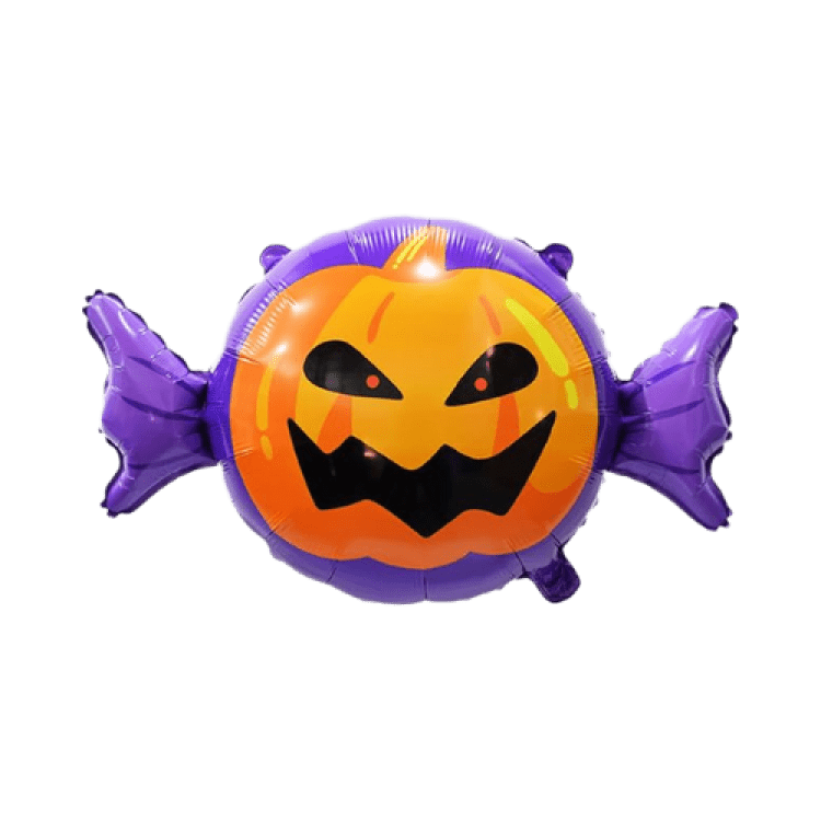 Purple pumpkin candy