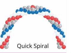 Quick Spiral 4 Color Arch