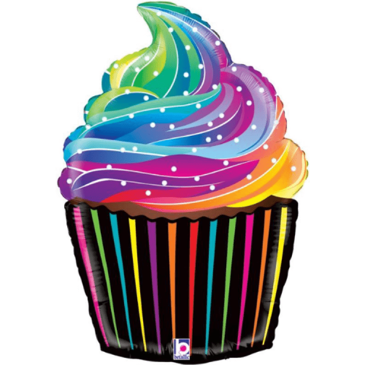 Rainbow Cupcake - 27 inch