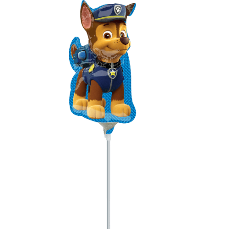14-inch Rescue Pup Blue Foil Balloon