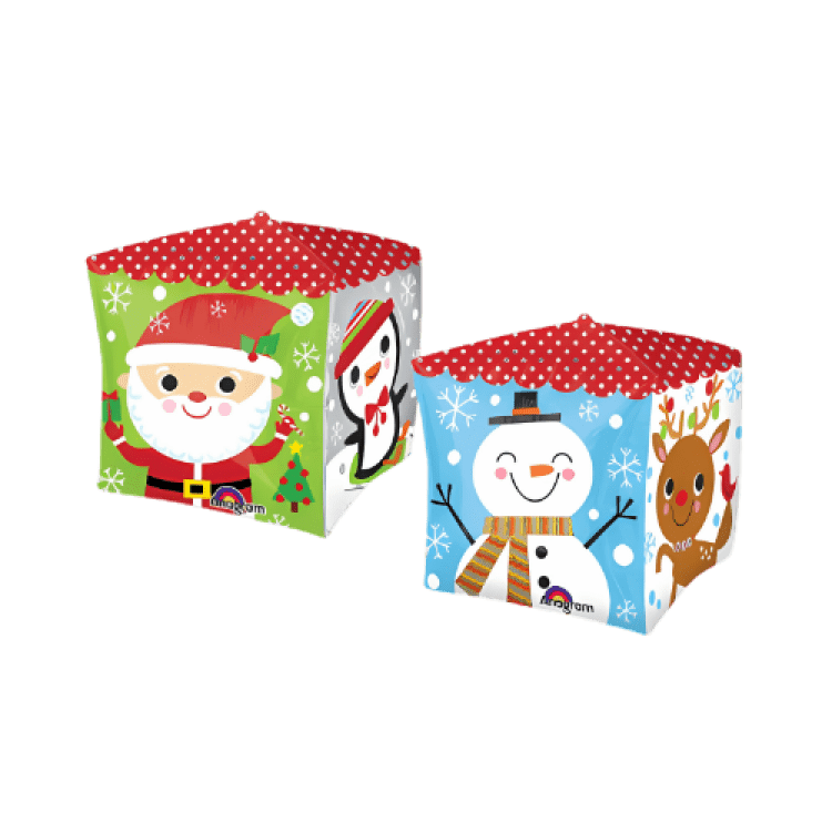 Santa and Snowman Cubez